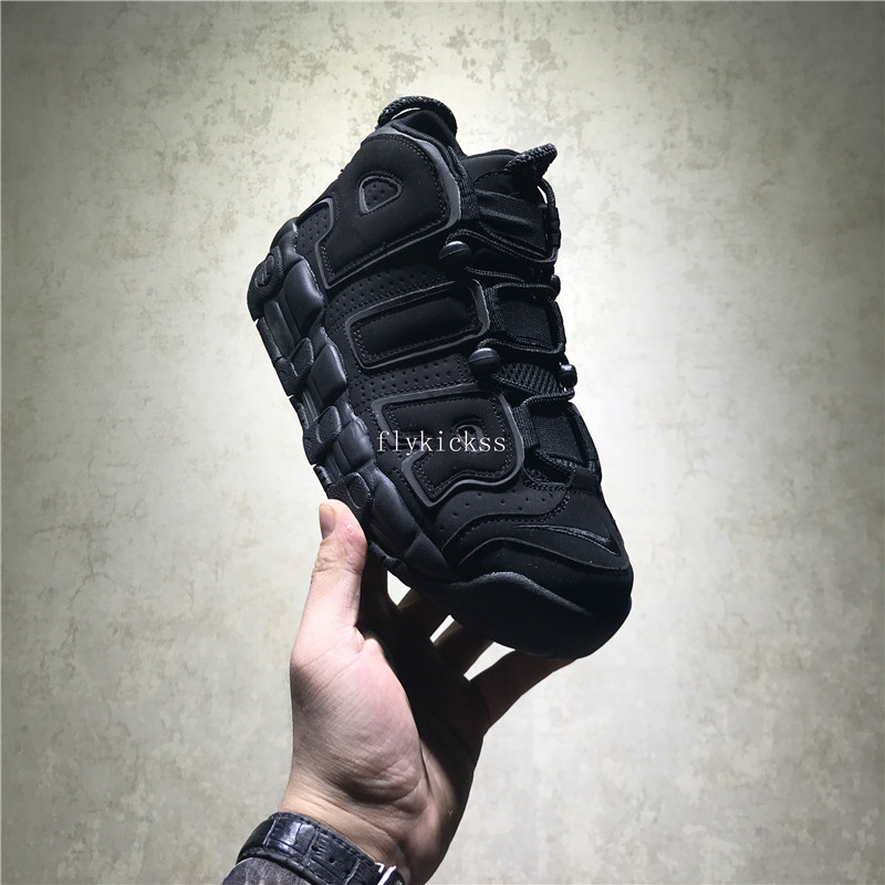 Nike Air More Uptempo All Black